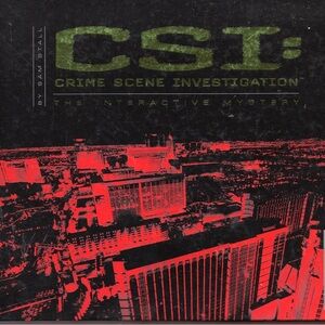 CSI: Crime Scene Investigation Interactive Mystery Book